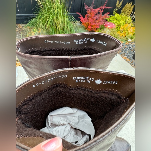 Bastien vintage leather fisherman core tall boots in brown - Picture 5 of 12